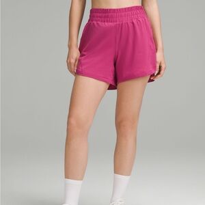 NWT - Lululemon Track That High Rise Lined Short 5”